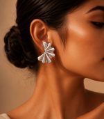 Silver Leaf Earrings