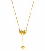 Bow Heart Necklace - Image 6