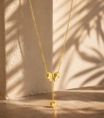Bow Heart Necklace - Image 7