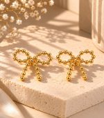 Bow Dot Earrings - Image 2