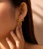 Bow Dot Earrings