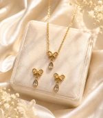 White Bow With Diamond - Image 6