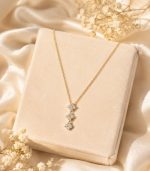 Diamond Heart Moveble Necklace - Image 6