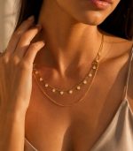 Double Layred Heart Necklace