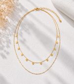 Double Layred Heart Necklace - Image 3
