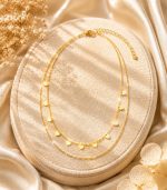 Double Layred Heart Necklace - Image 5