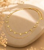 Double Layer Clover Necklace