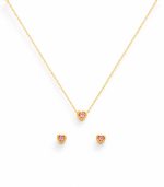 Pink Heart Necklace Set - Image 5