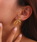 leaf Earrings - Image 5