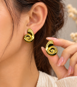 Stainless Steel Earrings 303 - Image 2