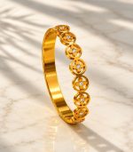 Golden 4 Leaf Bracelet