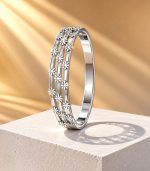 Silver flower Bracelet - Image 2
