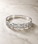 Silver flower Bracelet - Image 3
