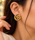 Stainless Steel Earrings 307 - Image 2