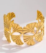 Leaf Broad Bracelet - Image 2