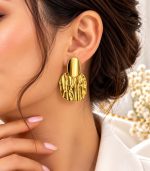 Stainless Steel Earrings 312 - Image 2