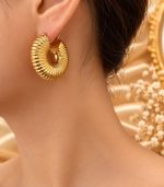 Stainless Steel Earrings 315 - Image 2